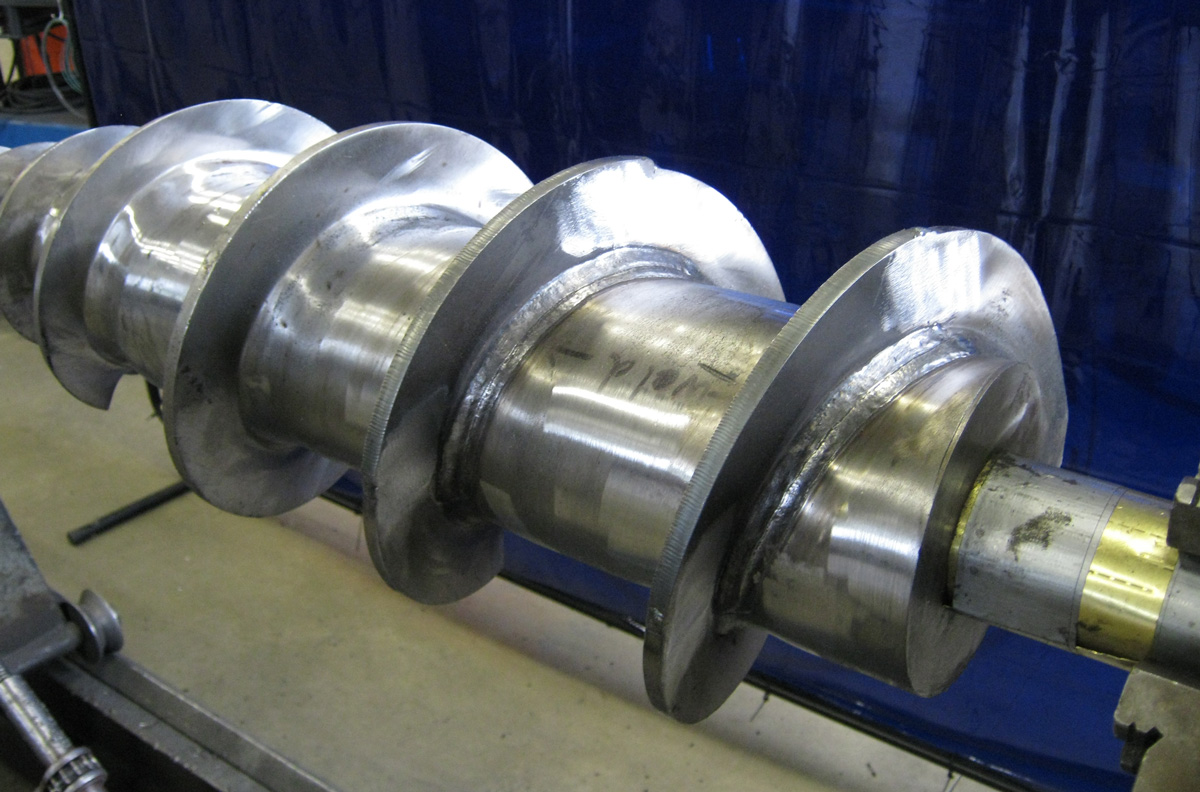 Case Study: How Falcon Industries Helps Centrifuge Manufacturers Improve Safety and Efficiency with Custom Sectional Flighting